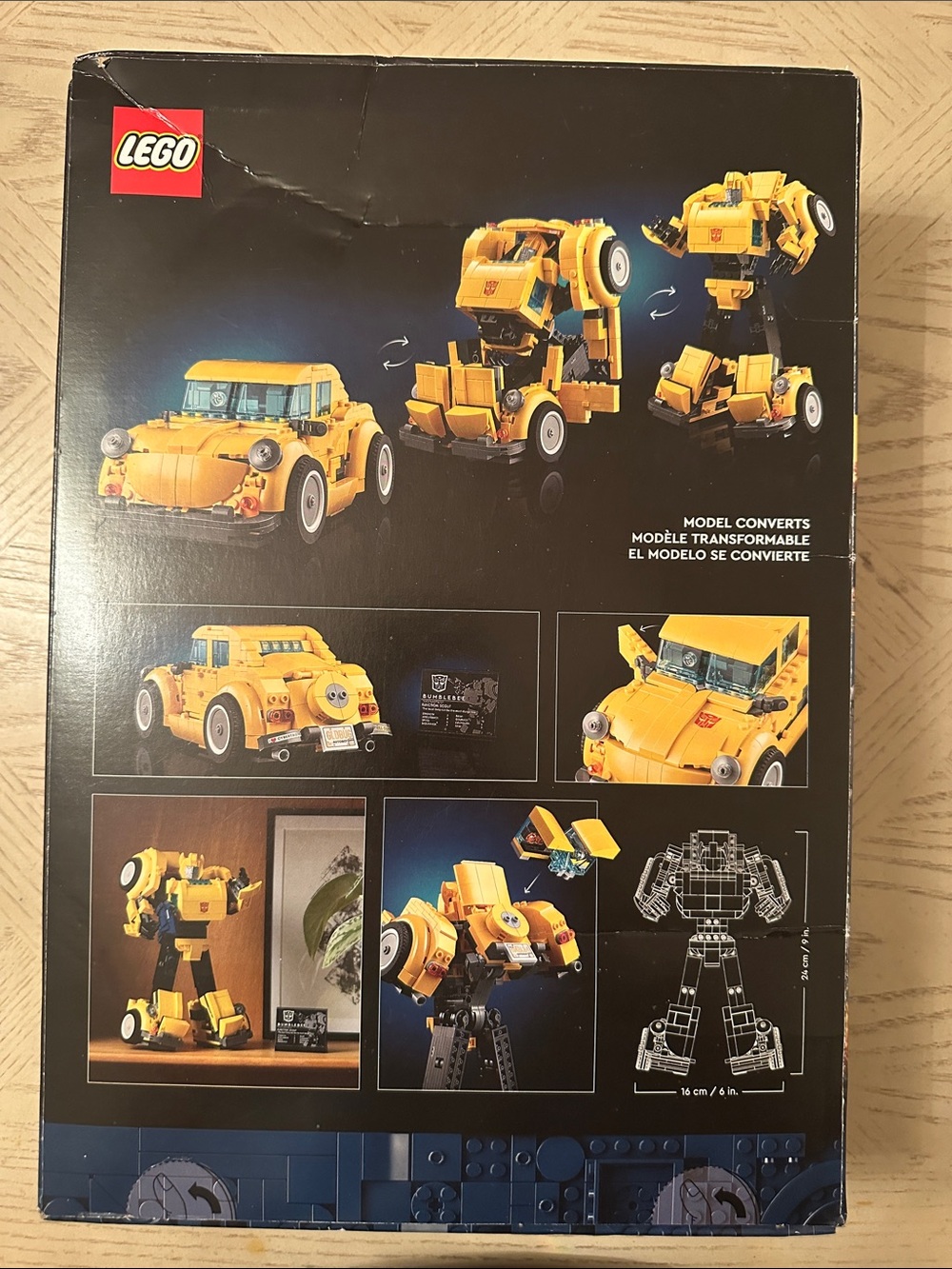 Lego Transformers..Bumblebee - Picture 2 of 4